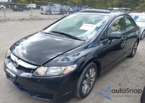 2009 Honda Civic Ex z USA, uszkodzony, nr VIN 2HGFA16869H347532